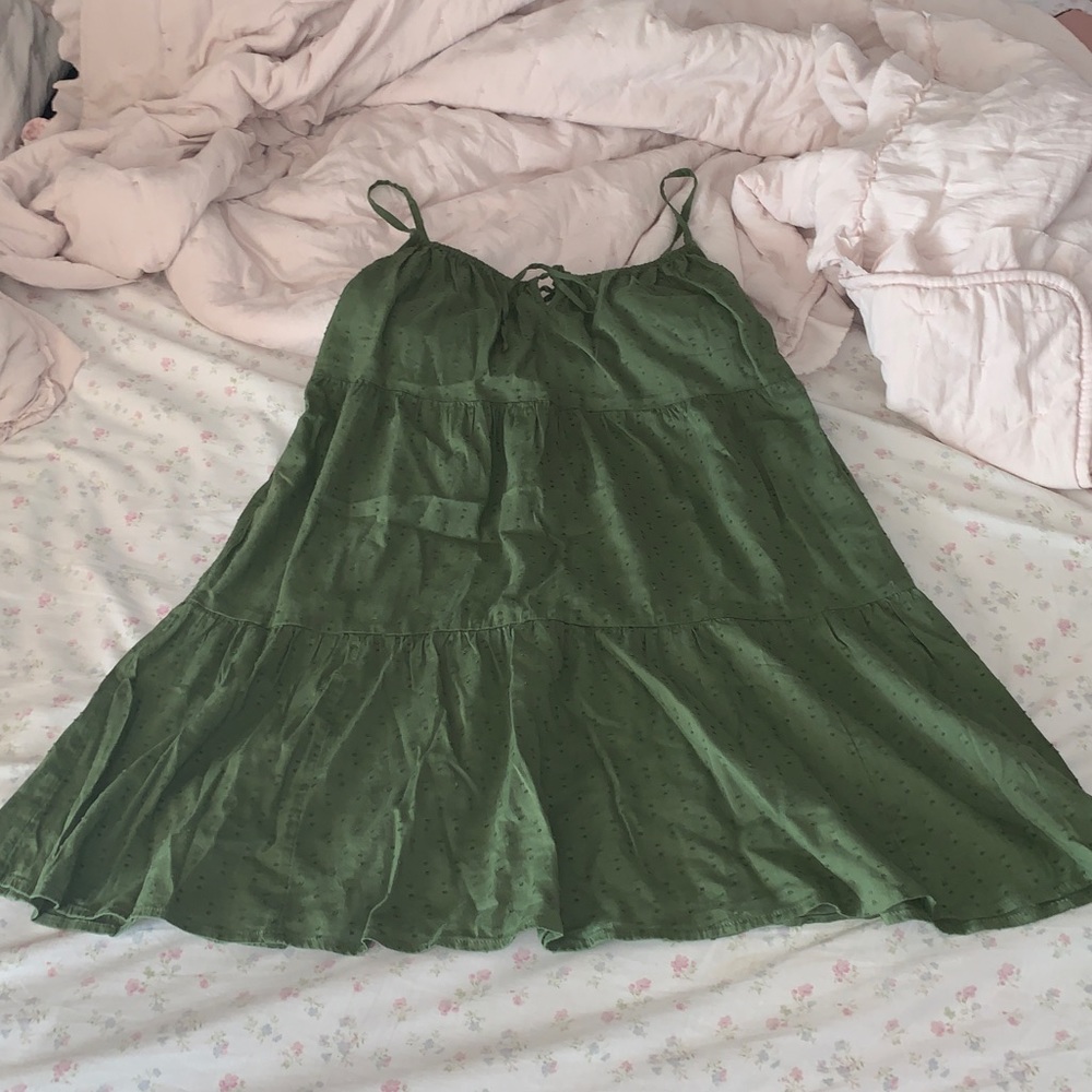 GREEN BEACH COVER UP
